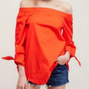 Free People  Show Me Your Shoulder blouse